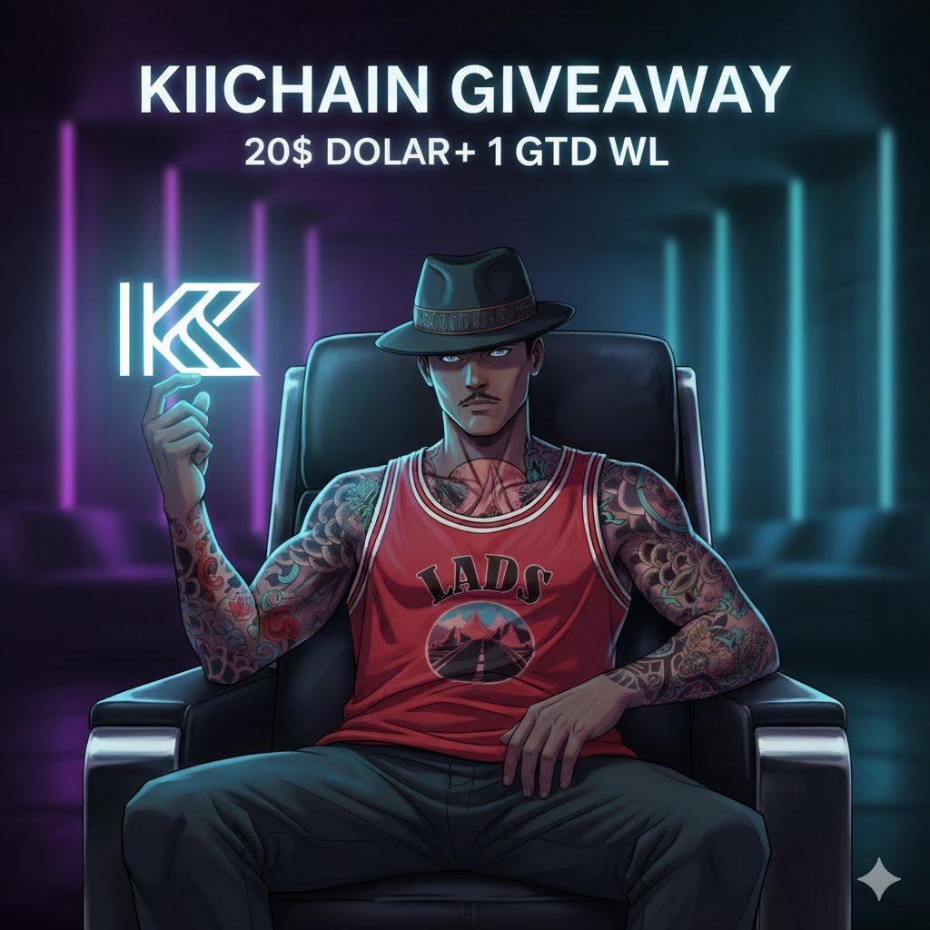 🟢 1x Guaranteed WL + $20 Bonus Giveaway!

888 Supply | 100% Freemint
Powered by → <a href="/KiiChainio/">KiiChain</a> ($20M Funding Secured)

🎁 I’m giving away:
-1x Guaranteed WL Spot
-$20 for one lucky winner

How to enter 👇
1️⃣ Follow <a href="/KiiChainio/">KiiChain</a> × <a href="/imdavco/">DAVCO</a>
2️⃣ Like ❤️ + Retweet 🔁
3️⃣ Register at