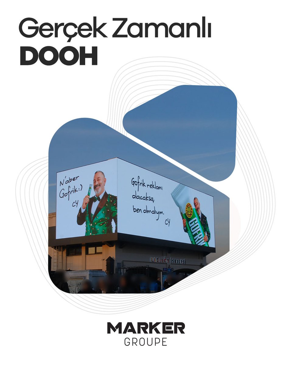 markergroupe's tweet image. 💡 Gerçek Zamanlı DOOH Reklamları ile Akıllı İletişim
DOOH teknolojisi artık sadece görünürlük değil, anlık etkileşim ve veri temelli hedefleme de sunuyor.
#MarkerGroupe #DOOH #DigitalOutOfHome #VeriOdaklıPazarlama #DijitalAçıkHava #MedyaStratejisi