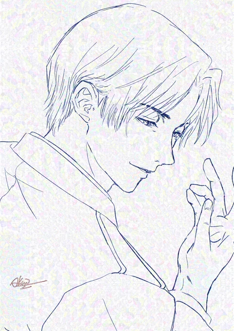 #みんなと楽しむTwitter展覧会
#TLをイケメンでいっぱいにしよう
#イラスト交流会

今日の須田さんと相談員ちゃん 