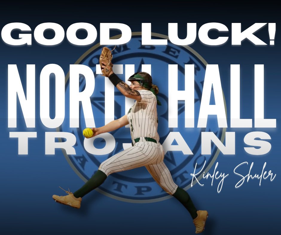 Good luck to our girl Kinley &amp; the North Hall Varsity Trojans as they head to Columbus in the pursuit of the 3-AAA GSHA State Championship!!! We’re rooting for you, Kin!!!! <a href="/KinShuler14/">Kinley Shuler</a> #GoTrojans #bombersgold