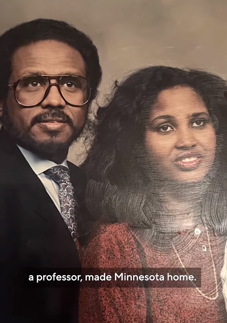 Mohamedindhooo's tweet photo. Prof. Ali Khalif #Galaydh [AUN] and his wife Dr. Mariam Abdi #Bihi. https://t.co/6rVMoK2Qln
