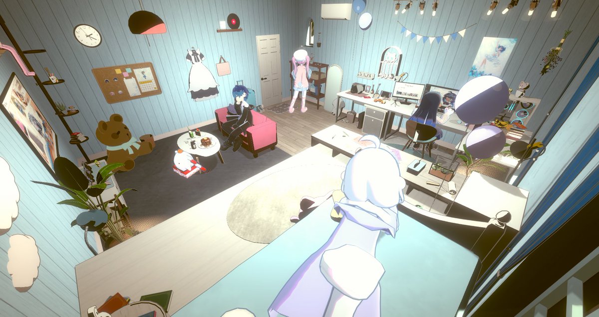 みんなにゴッホ布教してたんですが、iPhone版と交わらなさそうなのでみんなのアバターを作って部屋に置いていました
嬉しい‼️みんな、今日はサルビアの家に来てくれて、ありがとう‼️嬉しい‼️嬉しい‼️嬉しい‼️