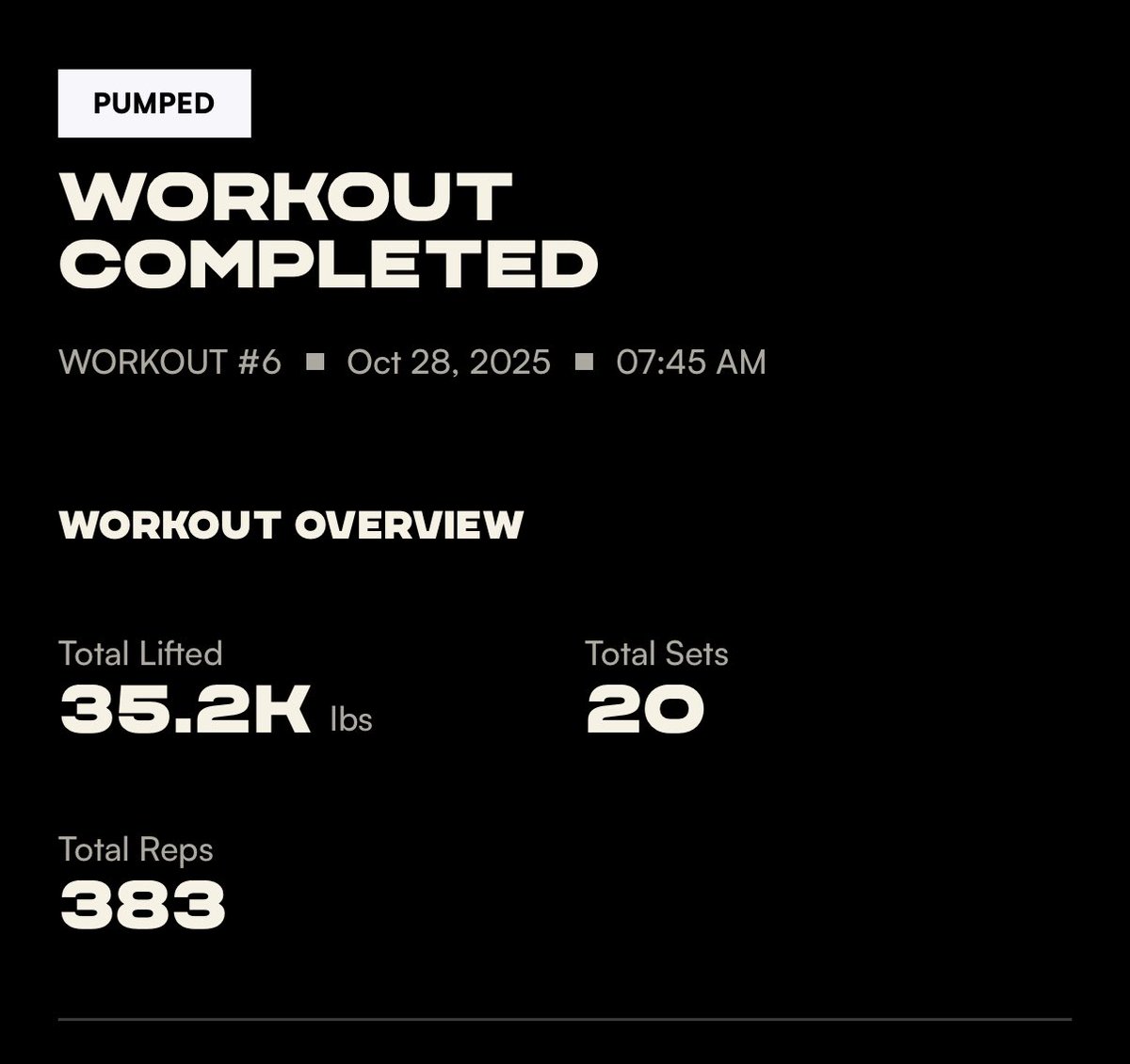 Coach don’t show up today

Went anyway and got it DONE