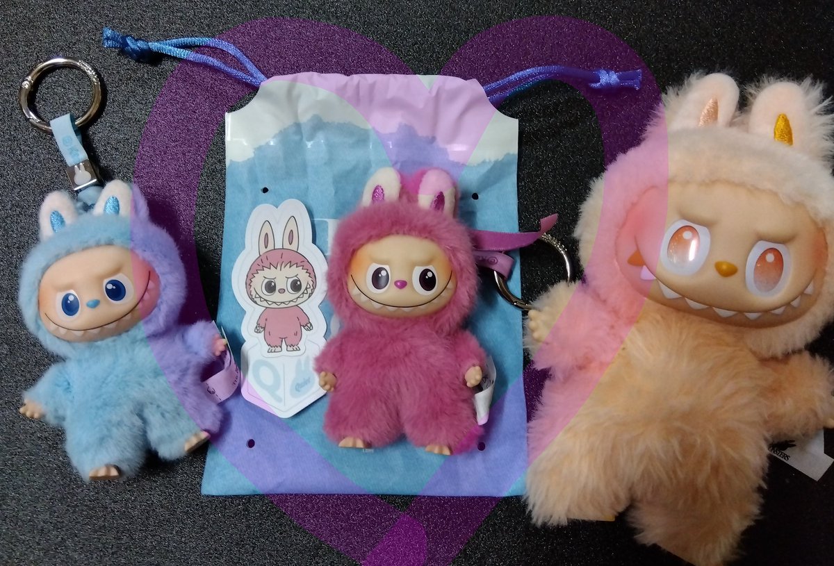 🐼pan🐼ちゃん<a href="/soratochii/">🐼pan🐼</a>
からｲﾆｼｬﾙラブブのＱを
まさかの定価でお譲りして
もらえたよぉ🥹💕
定価で好きな色譲ってもらえる
なんて、とってもとっても
ありがたい❤️
いつも本当にありがとう🥹💕