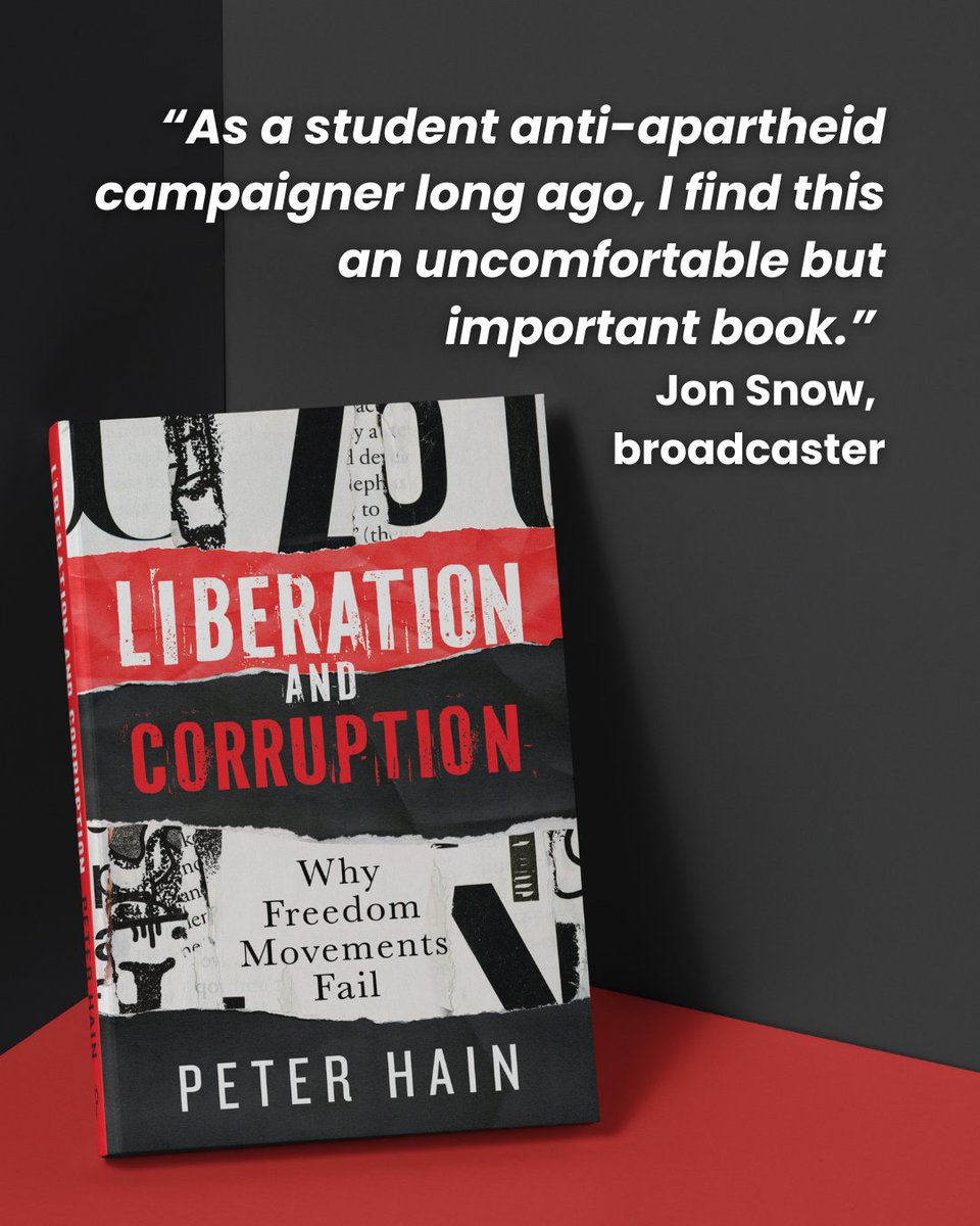policypress's tweet image. We’re delighted to share a photo from last night’s launch of @PeterHain&apos;s new book, &apos;Liberation and Corruption&apos;. ✨

The evening sparked thoughtful debate and engaging questions that delved deep into the book&apos;s timely themes. 💬

Find out more: ow.ly/jtv450XiWyh