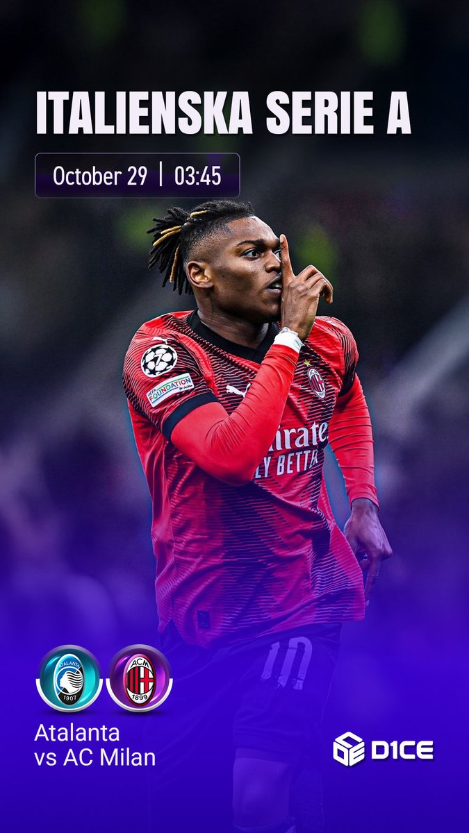 D1CEcom's tweet image. 主队是现时意甲唯一的不败之师，至于AC米兰则是联赛的榜首球队，两雄相遇必有一失。

The home team is currently the only undefeated team in Serie A, while AC Milan is the top team in the league. When these two giants meet, one of them is bound to lose.

#GamingCommunity…