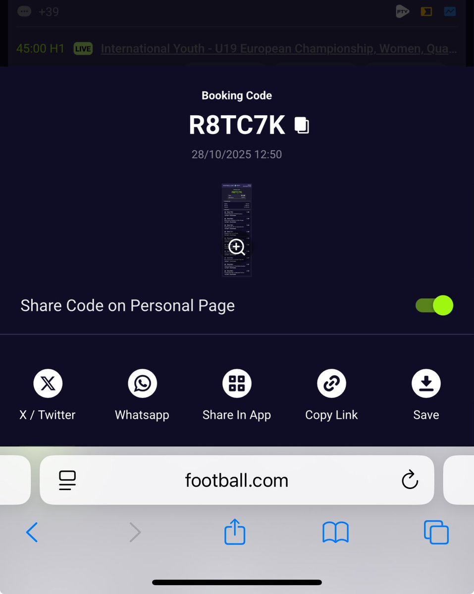 QubenTP's tweet image. 🏀🏀🏀 
R8TC7K
80 odds 
✋🥴🤚
@betjuzy