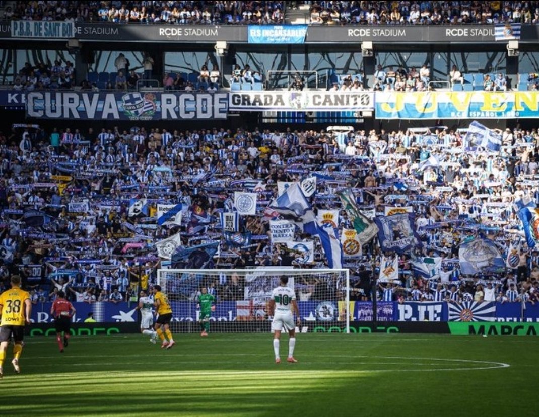 Lo que están consiguiendo LaCurva + La Juvenil es algo tremendo.

Juntos somos imparables. #RCDE