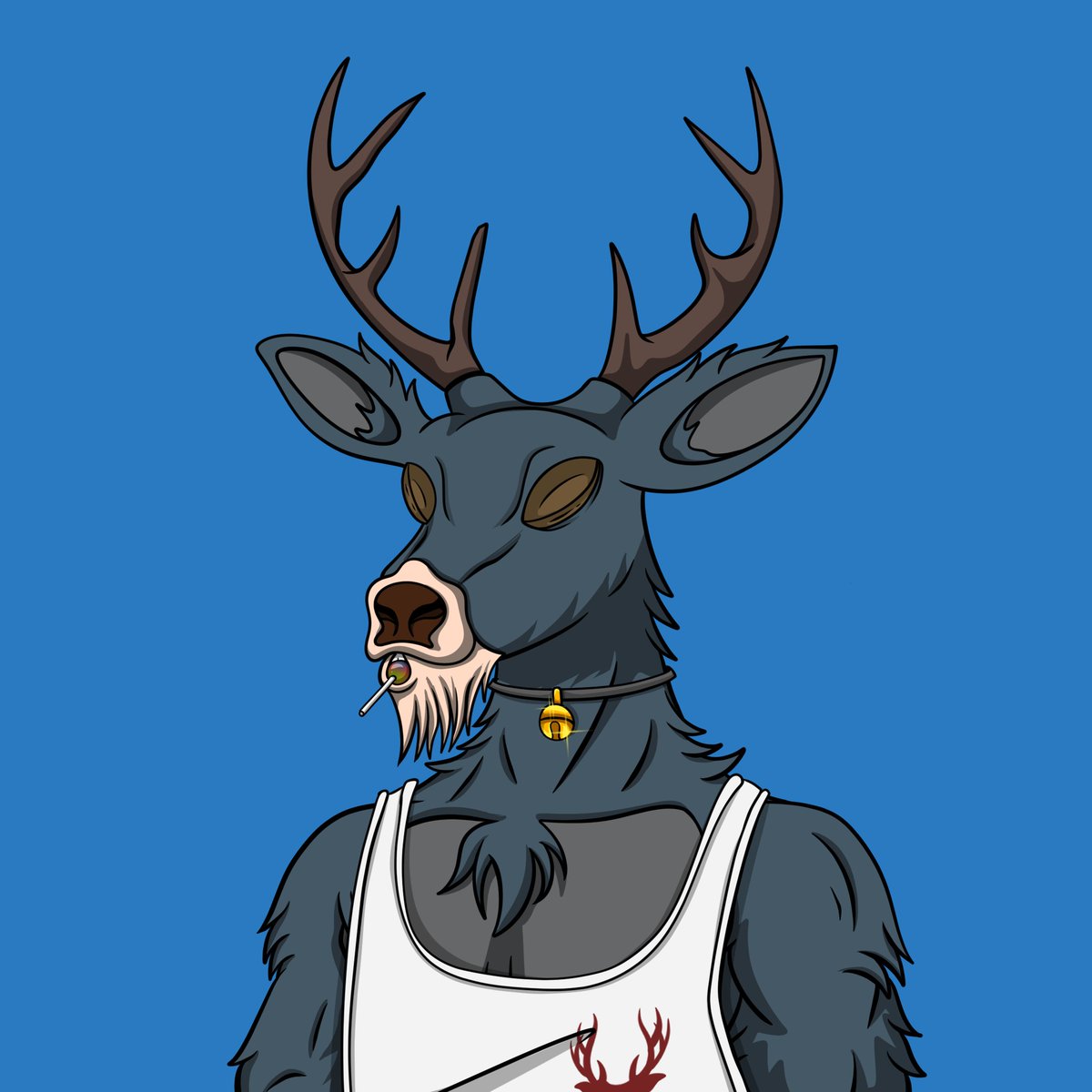 dynamodeers's tweet image. Tank Top + Lollipop = Sleepy rebel of the asylum. Here’s deer #9312
Would you rep this combo?

#TheCrew #NFTs #NFTCommunity #NFTCollection #NFTDrop #DynamoDeers