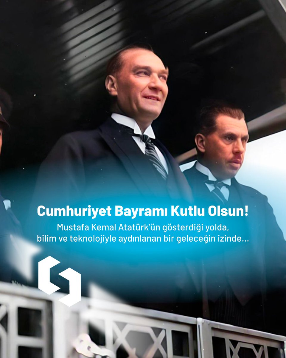 Smartera_'s tweet photo. Mustafa Kemal Atatürk’ün açtığı yolda, akıl ve bilimle aydınlanan bir ülke ideali bugün de yolumuzu belirliyor. Her yenilik, her teknolojik gelişme bu vizyonun bir yansıması.

🇹🇷 29 Ekim Cumhuriyet Bayramımız kutlu olsun!

#CumhuriyetBayramı
#29Ekim
#Smartera https://t.co/OUGtSzEoio
