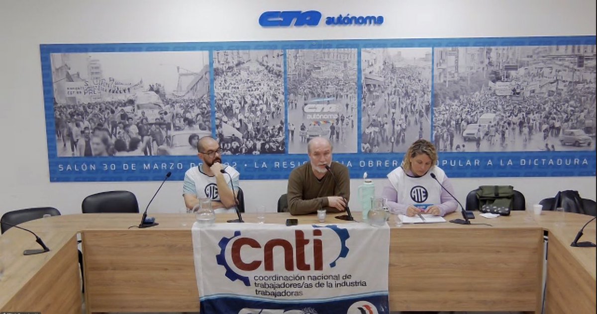 Hier réunion de solidarité et d'échange avec nos camarades argentins confrontés à un risque de privatisation 
<a href="/IndustriALL_GU/">IndustriALL 🦋 @industriall-union.org</a> #FO

industriall-union.org/trade-unions-f…