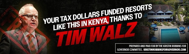 KRobbinsMN's tweet photo. Tim Walz let criminals buy resorts and luxury cars with your hard-earned money. I’ll make sure they buy prison jumpsuits instead!
#NoFraud #NoExcuses https://t.co/BTpqJ1zSRM