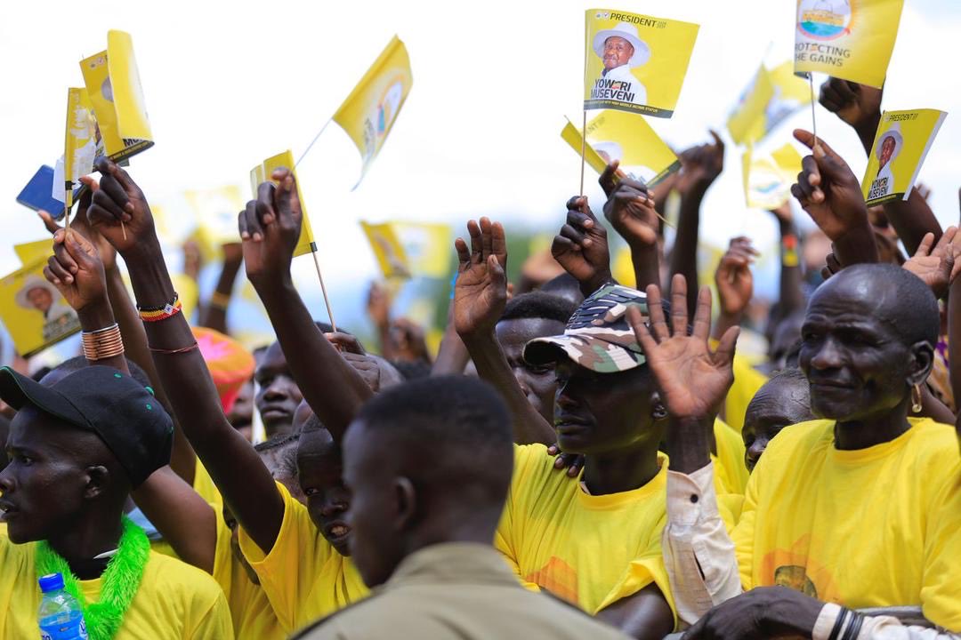 Planetorders's tweet photo. At Kalas Girls Primary School, Amudat district, cheerful supporters have gathered, eagerly waiting to receive the people's choice - the NRM Presidential Candidate, Yoweri Kaguta Museveni.
#VoteM72026 https://t.co/Ois4hglRrd