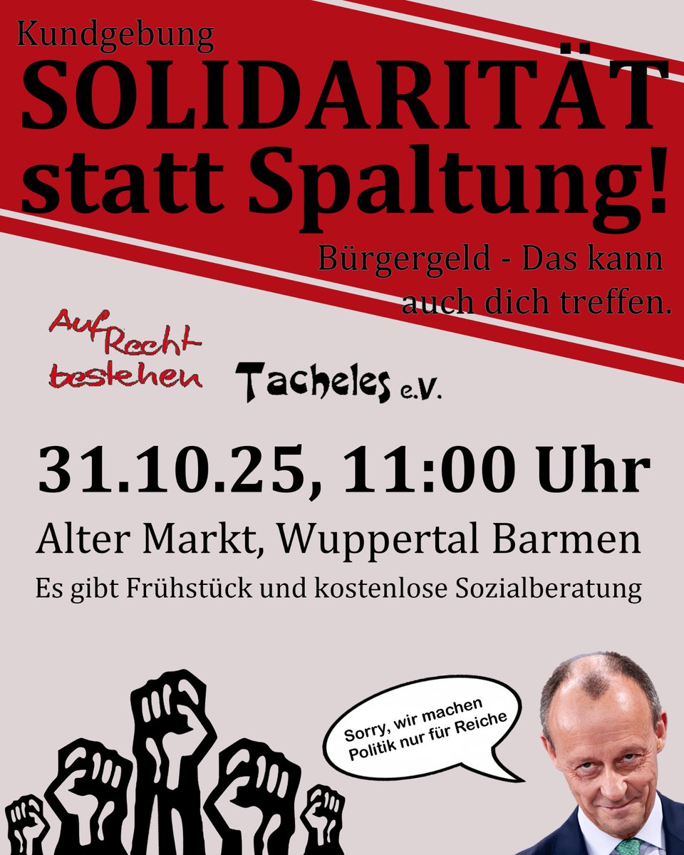 hatho05's tweet photo. #Wuppertal Kundgebung und Protest gegen #MerzV und #Rechtsdruck https://t.co/TBpQkGVasd