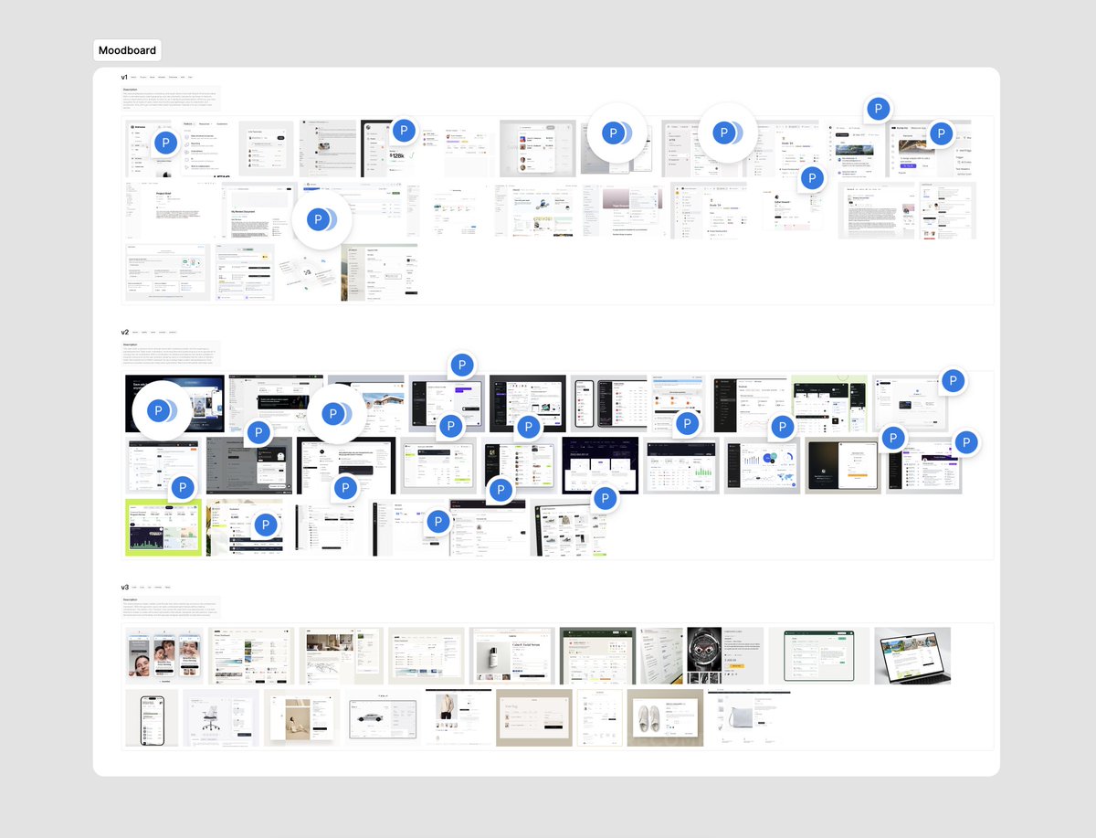 uiuxadrian's tweet image. Our process for product sprints:
Moodboards for visual direction → product audit → identify UX improvements → redesign every flow → polish visual hierarchy → deliver dev-ready files with components + design system
Few weeks to go from functional to exceptional.