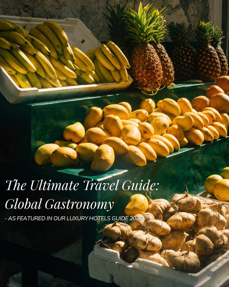 From the rich sauces of France to the bold spices of Thailand, our 2026 Luxury Hotels Guide celebrates global gastronomy at its finest. Indulge in world-class dining across our collection of luxury properties...

johansens.com/inspirations/t…