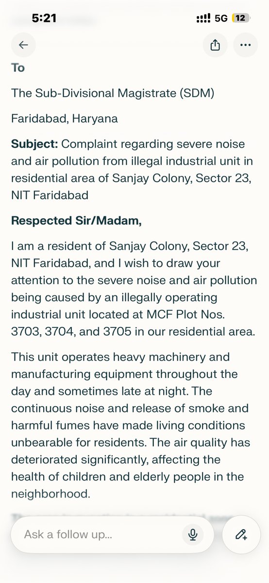 Bitiano's tweet image. @sdm_faridabad @Haryana_spcb @CAQM_Official @CPCB_OFFICIAL @FBDPolice