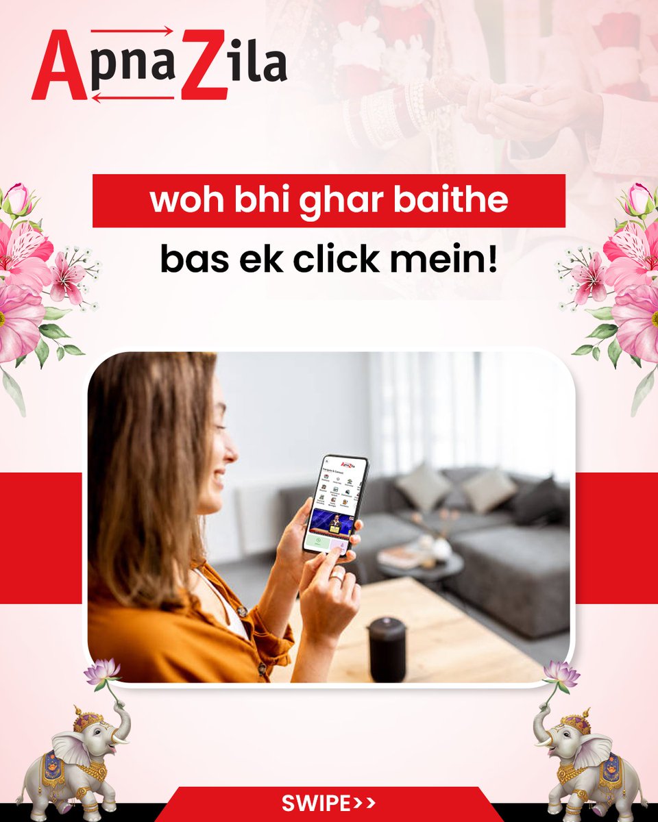 ApnaZila4India's tweet photo. Shaadi ki Mithaas… Ab Bina Stress ke! 🍬✨
Guest list lambi… par time kam? ⏳
Mithai ki tension Apna Zila App ko de do!

Iss wedding season,
khushiyon ka taste double… aur mehnat zero! 😍

#ApnaZila #weddingseason #weddingmithai #sweetshop #localsweets #QuickDelivery https://t.co/cqfpsGTg5t