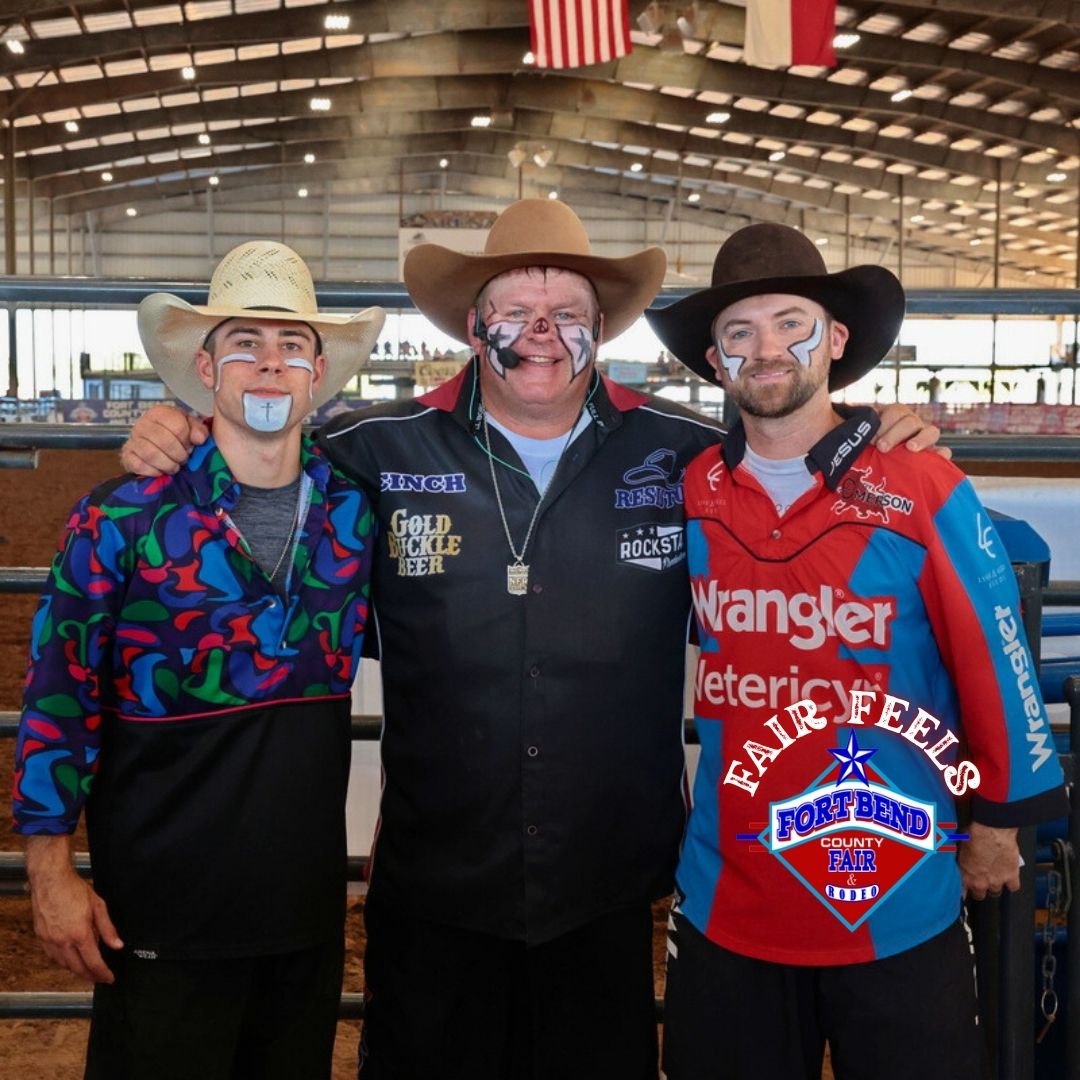 The best - thank you Connor, Justin, and Cody. #fbcfair #fbcf #fortbendcountyfair #fairtime #fairdays #PromotingFamilyYouthAgriculture #fairszn🎡