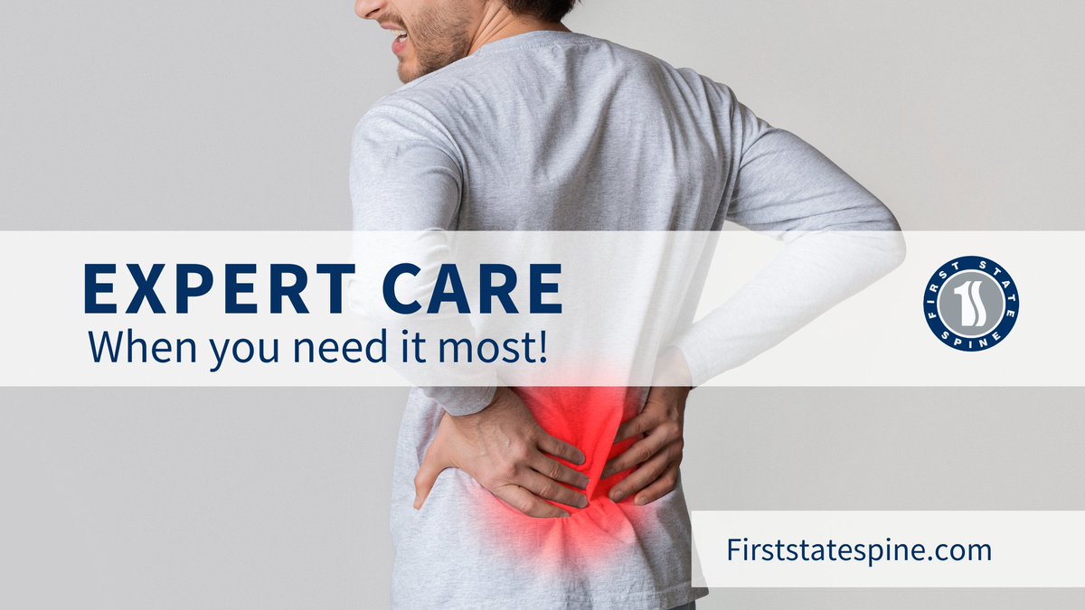 FirstStateSpine's tweet photo. Considering spine surgery? Make sure your case is reviewed by a team with certain qualifications and expertise. The team at First State Spine has over 100 years of combined experience. https://t.co/9CwLl9ap31 https://t.co/5hxwVRVMfD
