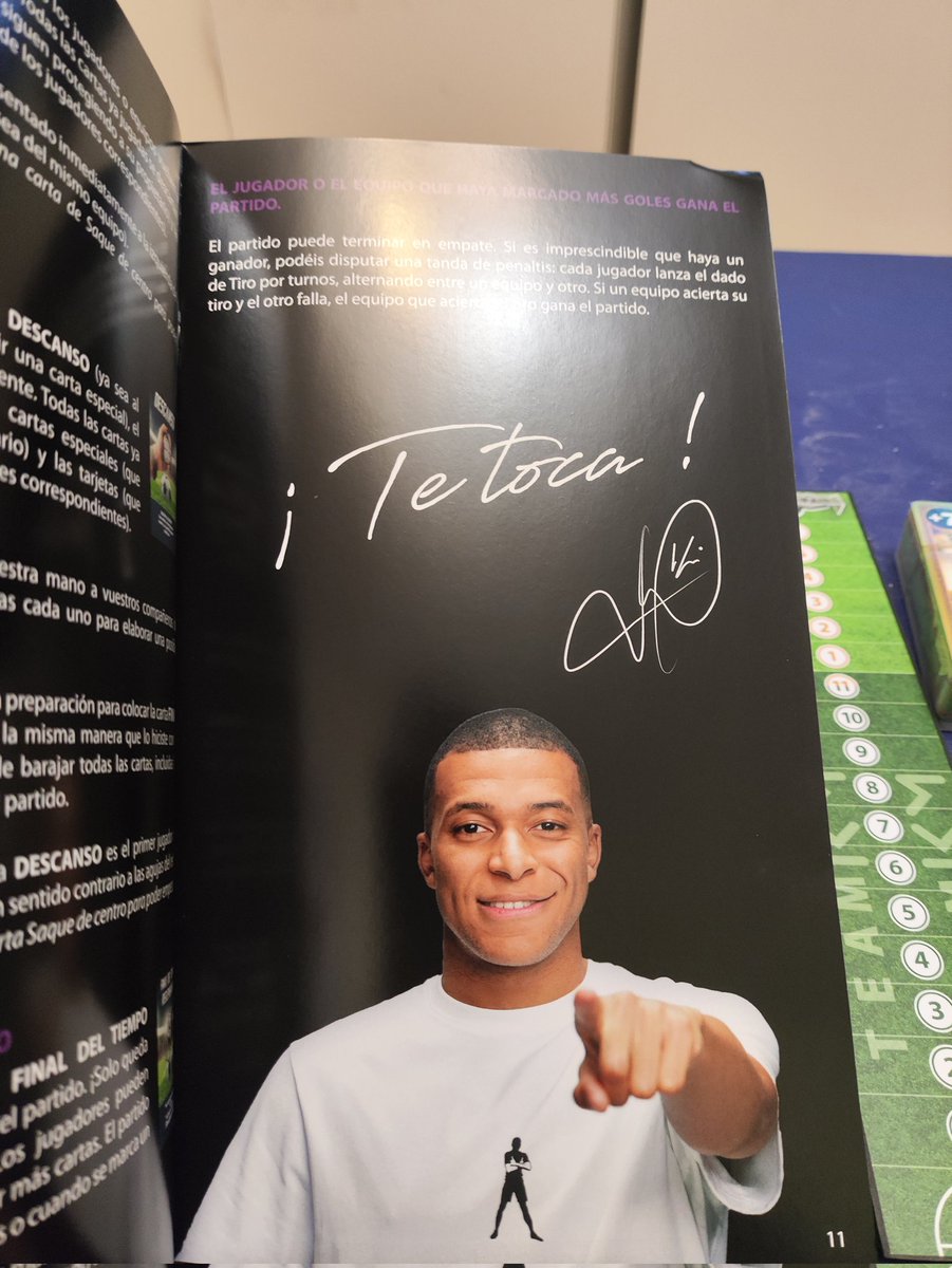 javimgol's tweet photo. 🀄Tenemos que agradecer el regalo que nos ha hecho @Asmodee_es: #TeamKM, el juego de mesa oficial de @KMbappe.
https://t.co/HOBfqcb1bl
Fue talismán en la victoria del Real Madrid en el #Clasico, como contamos en @conchaespinan1
https://t.co/0WGiiXmTpN
https://t.co/0WGiiXmTpN https://t.co/PJG5qLYPI1