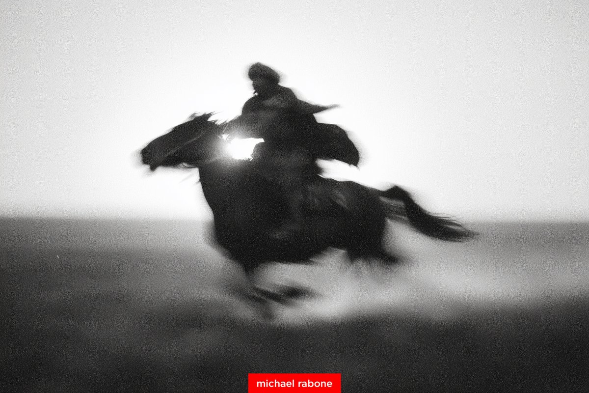 michaelrabone's tweet photo. Prompt with --exp 50 --stylize 50

35mm black and white photo of Genghis Khan on horseback, golden hour, misty bokeh, nomadic life, asymmetrical, cinematic, contrasts, expired film aesthetics, film grain and dust, damaged depth of field --ar 3:2 --exp 50 --raw --stylize 50 --v 7 https://t.co/xlSDrST37t
