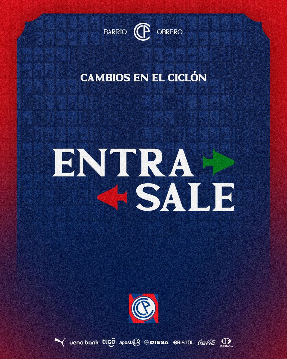 CanteraCCP's tweet photo. Cambio en el CiclΓ³n ππͺοΈ
Ingresa Junior Paredes. Sale TobΓas Portillo.
β±οΈ 70β | #NACvsCCP | 1-0
πͺοΈ #π±πππππ¬ππͺπππΓ³π π΅π΄ https://t.co/FMpV1GmK8e