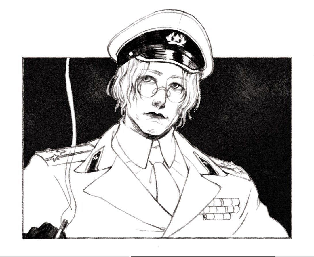 a quick sketch of a Soviet man