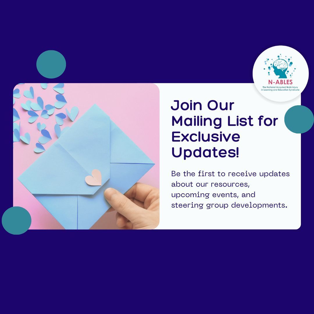 NABLES (@nables10) on Twitter photo π§ Join our mailing list!
π Subscribe for regular updates about our resources and upcoming events by clicking on the following link buff.ly/mvMZSSk or email us at: NABLES@UKABIF.org.uk.
Thank you for your continued support!
#BrainInjuryAwareness #EducationMatters π§ Join our mailing list!
π Subscribe for regular updates about our resources and upcoming events by clicking on the following link buff.ly/mvMZSSk or email us at: NABLES@UKABIF.org.uk.
Thank you for your continued support!
#BrainInjuryAwareness #EducationMatters