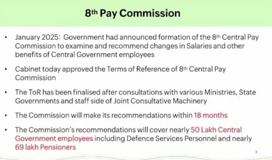 vijaykbandhu's tweet image. #8वेतनआयोग के लिए तेज गति से काम करने के लिए केंद्र सरकार को बहुत-बहुत बधाई

 😁 #दिल्ली चुनाव के समय 8वेतन आयोग की घोषणा

😁 #बिहार चुनाव के समय कैबिनेट की मंजूरी

😁 #यूपी चुनाव के समय वेतन आयोग की रिपोर्ट

 😁#आगामी लोकसभा चुनाव के समय 8 वेतन आयोग लागू

 अगर देश में चुनाव न हो…