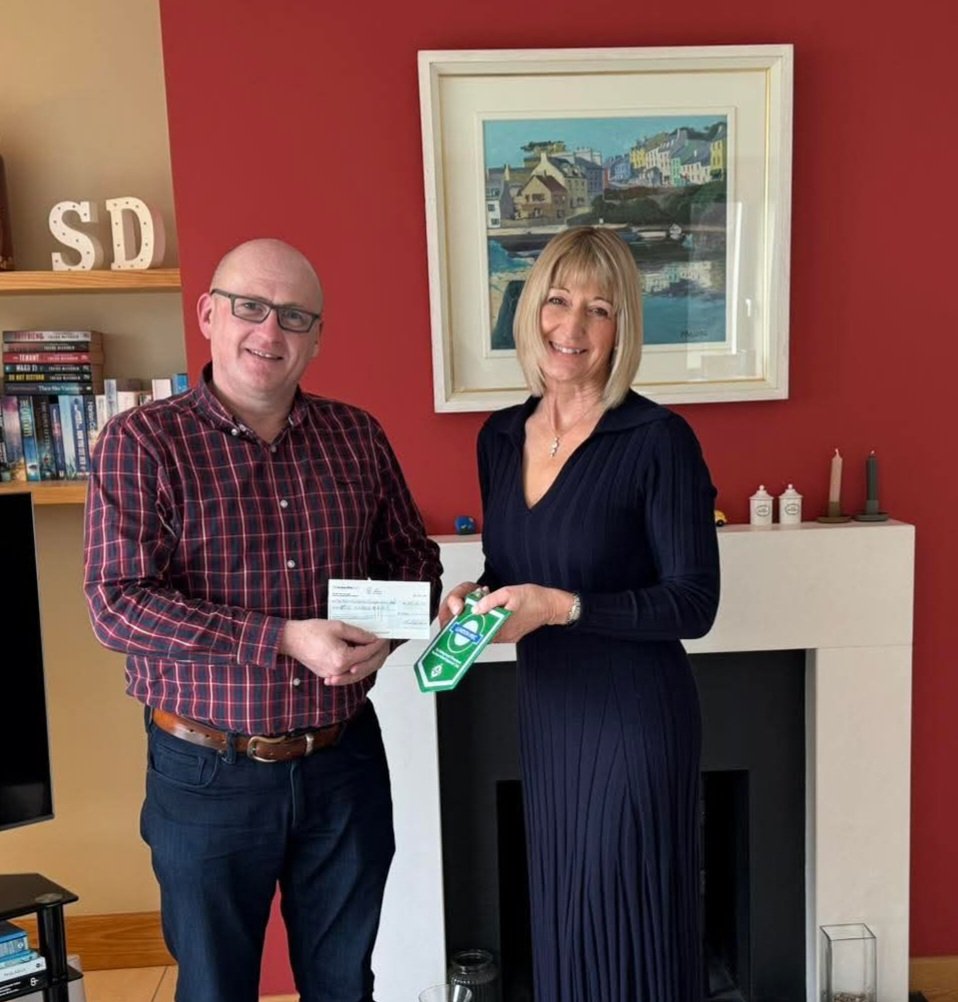 Another £500 donation from the sales of our Steven Davis music boxes, this time to Sophie’s Clinical Nurse Specialist, which raisies awareness for #sarcoma in memory of Sophie Mathewson, helping patients and their families from diagnosis through treatment. #GAWA