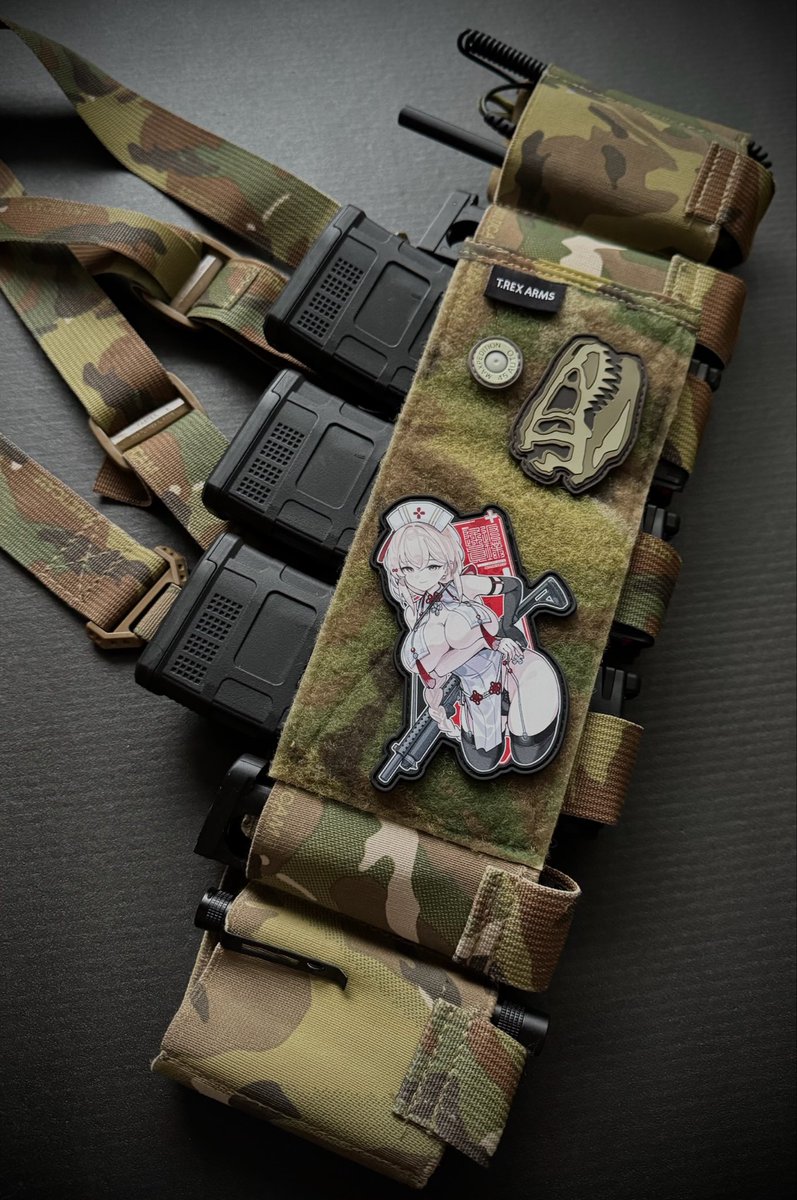 mileto_airsoft's tweet image. 最近はCO2の3挺しか使ってないので、それ用に装備を変更♪
#trexarms #BLACKHAWK #hsgi