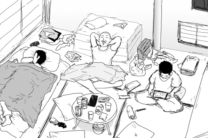 部屋この状態 