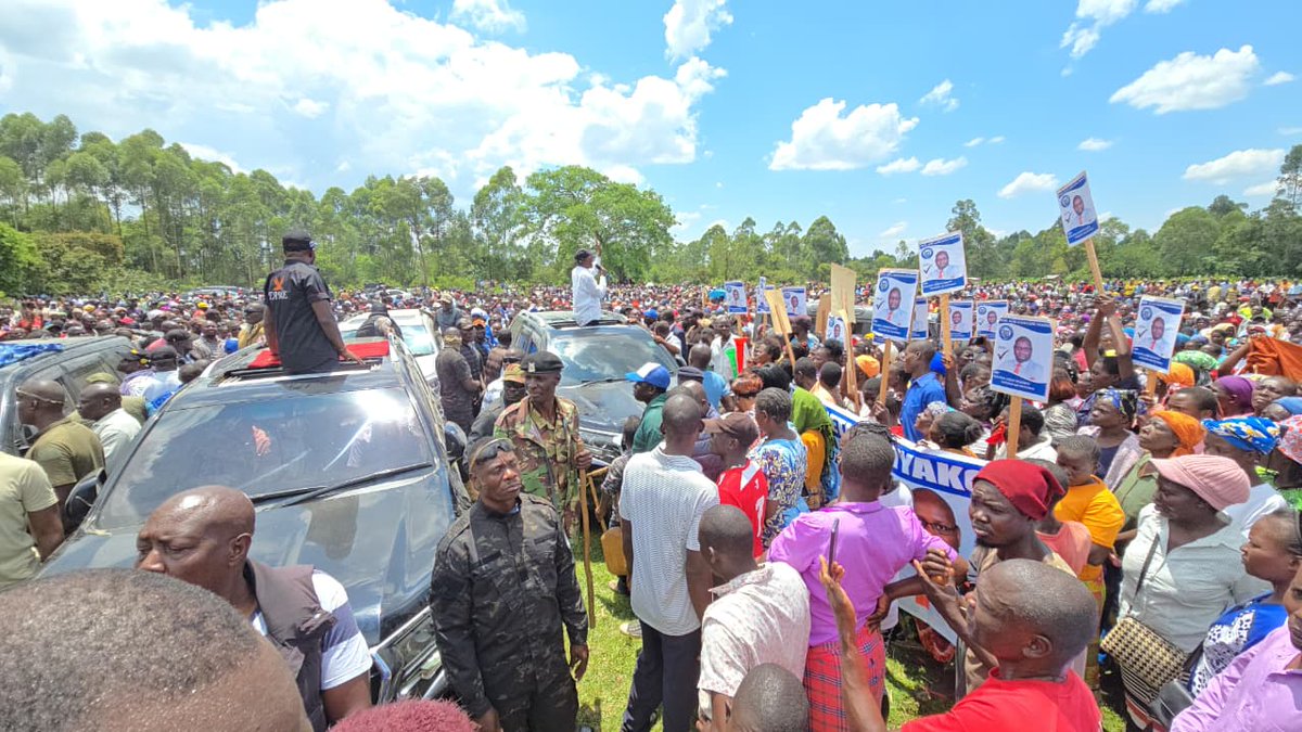 “Do not let anyone from Nairobi choose your future for you,” <a href="/GeorgeNatembeya/">George Natembeya</a> told the people of Malava, urging them to vote with conscience and conviction. #NatembeyaInMalava Tembea Na Panyako