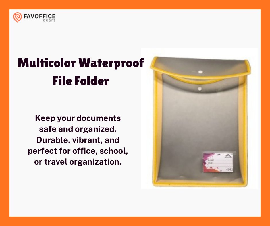 favofficegears's tweet image. Multicolor Waterproof File Folder

Stay organized in style with this Multicolor Waterproof File Folder. Durable, vibrant, and perfect for keeping your documents safe from spills and wear.

#FileFolder #waterprooffilefolder #multicolorfileholder