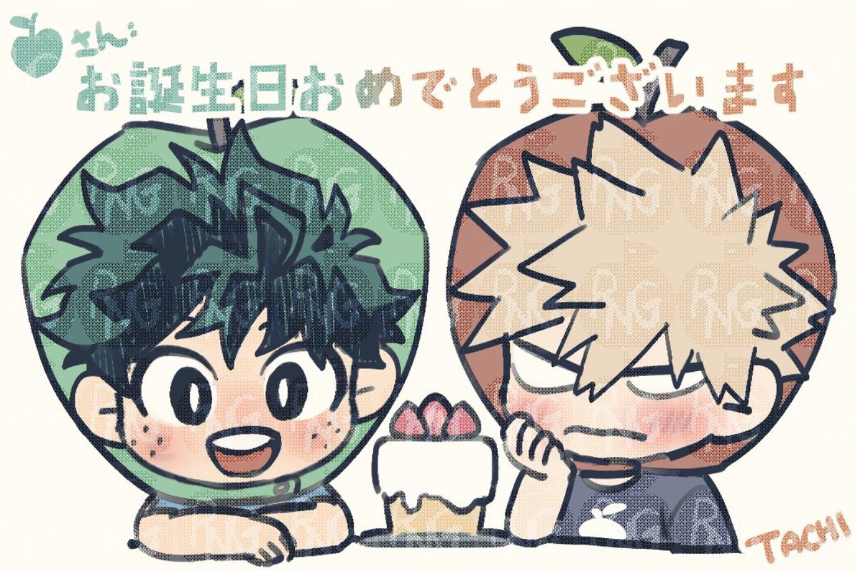 TACHIさん（#lolihcatlol ）からいただきました✨かちゃん、りんごの被り物恥ずかしいよね……でも、ありがとう！！めちゃかわいいでかつ……感謝です🙏🏻