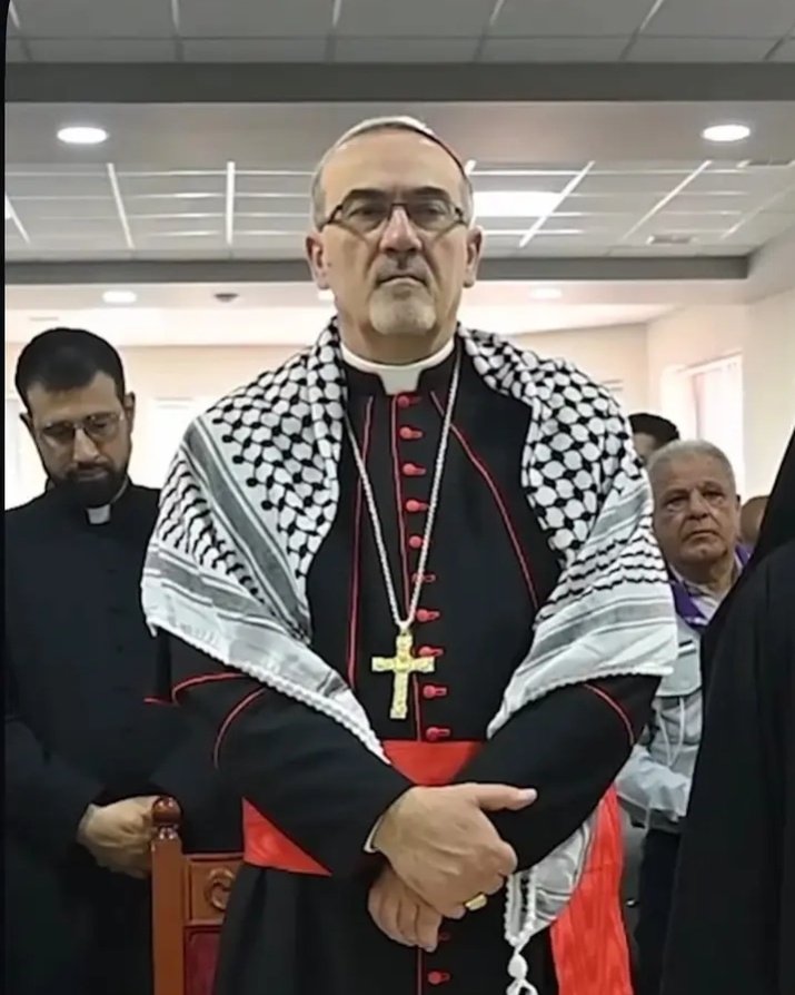 “Satan wants to rule where Jesus lived.”

Cardinal Pizzaballa.