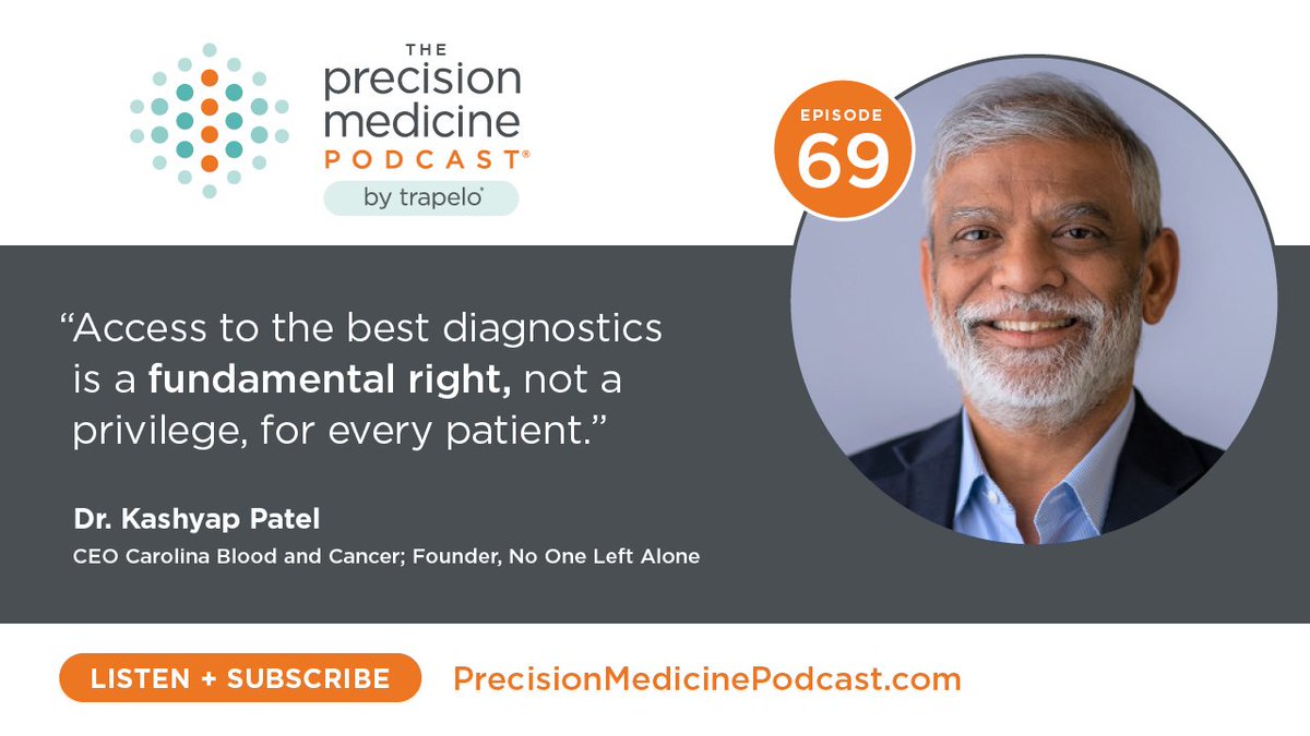 The Precision Medicine Podcast by Trapelo tweet media