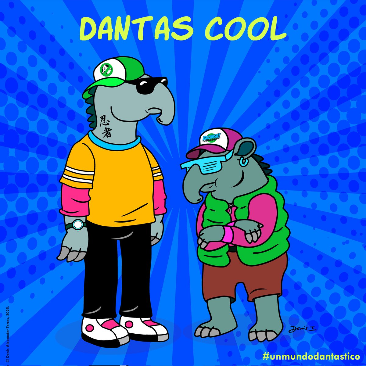 Este 2025 se cumplieron 5 años desde que un día, por azares del destino y sin ninguna pretensión, hice la caricatura de un tapir asiático inspirado en la película Kung-fun Panda. Así surgió "Kung-fu Danta" y el proyecto de arte "Un Mundo Dantástico"...
visiontorres.blogspot.com/2025/10/cinco-…