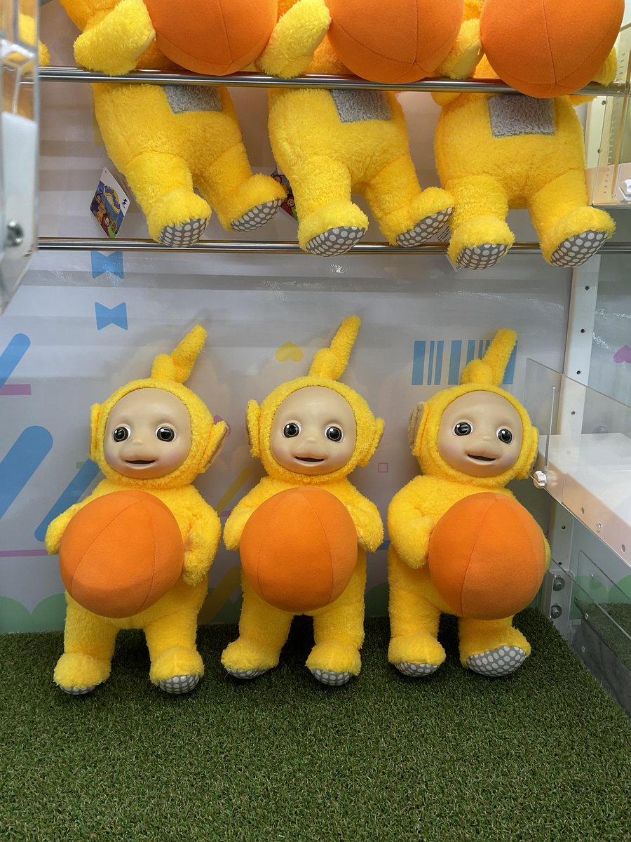 📢景品投入のお知らせ📢 【テレタビーズ BIGぬいぐるみ （ラーラと