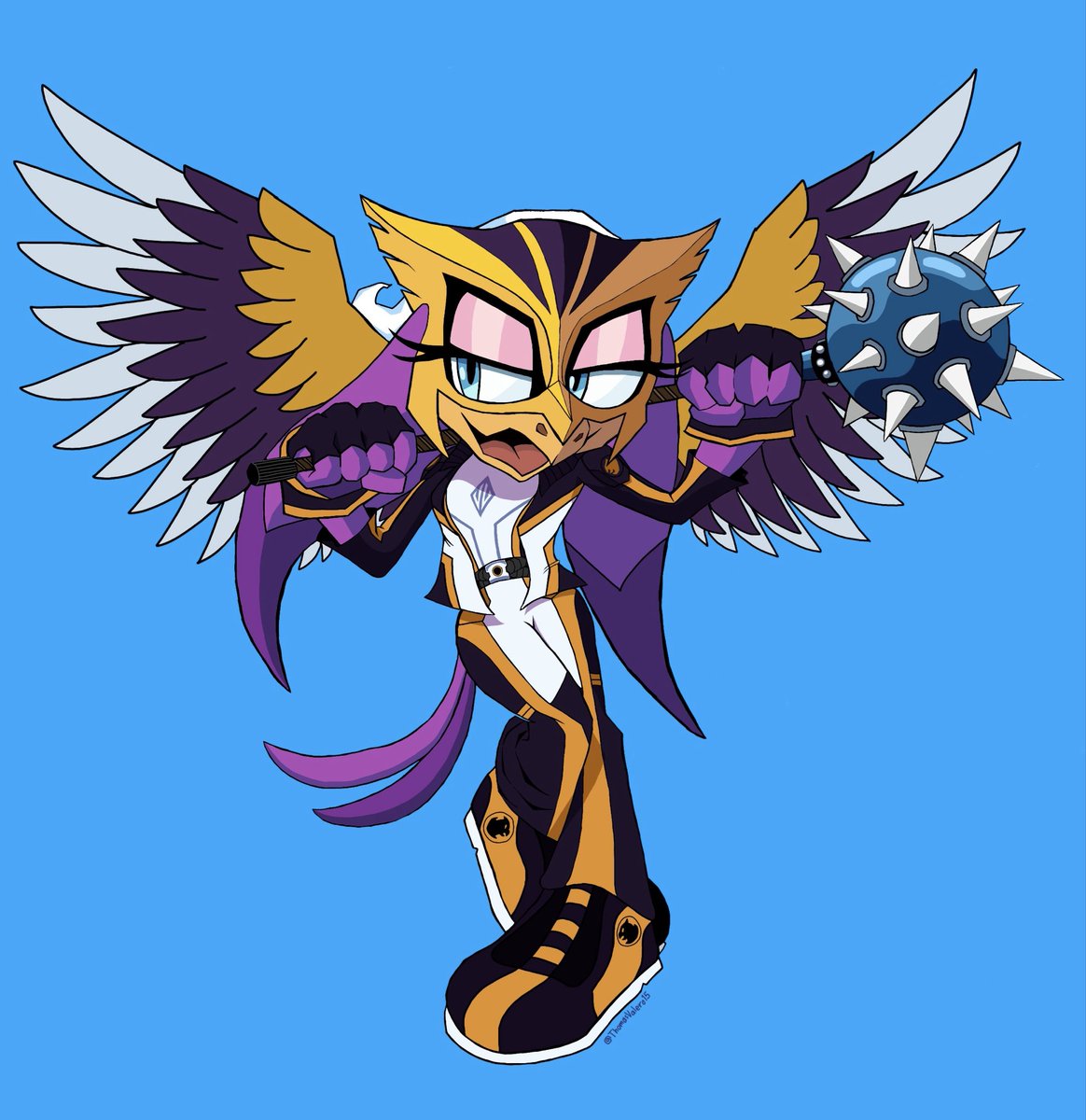 “I’m NOT like Superman”

Wave from Sonic the Hedgehog with Hawk-girl’s look from #Superman

#SonicTheHedgehog #DCU #justicegang #WavetheSwallow