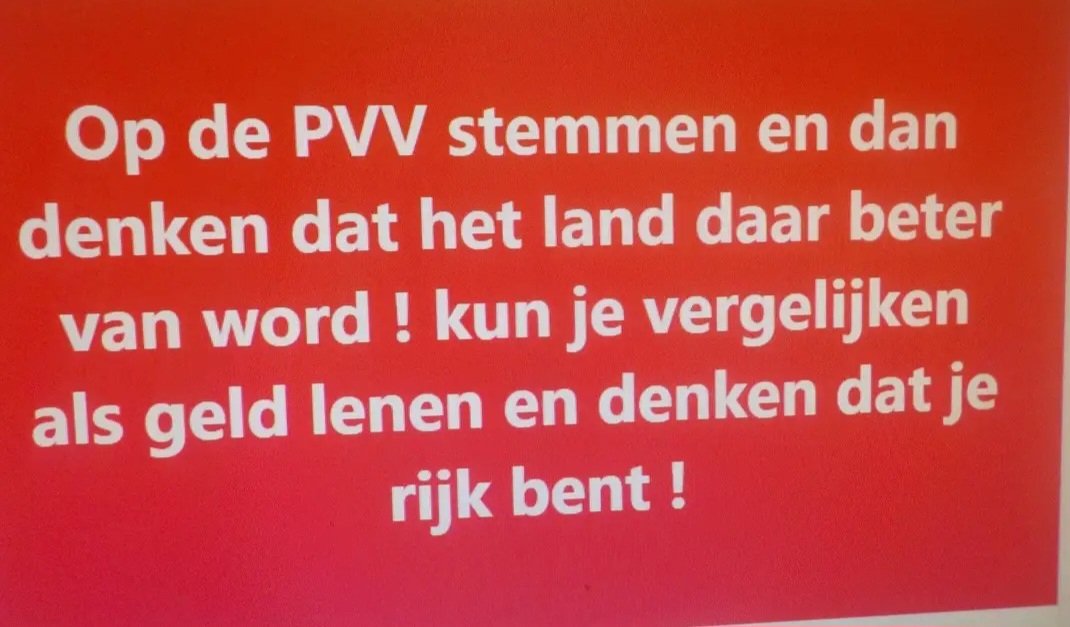 Jep.. #pvv #wilders #verkiezingen2025 #verkiezingsdebat