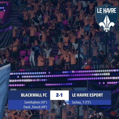 Une soirée encourageante hier pour nos Ciel &amp; Marine qui ont engrangé 3 précieux points sur 6 possible pour la course au TOP8 du championnat de placement <a href="/EProLeague11v11/">EPro League</a> ! 

Nos gameurs pointent à la 3e place du classement à deux journées de la fin 🙏🏻