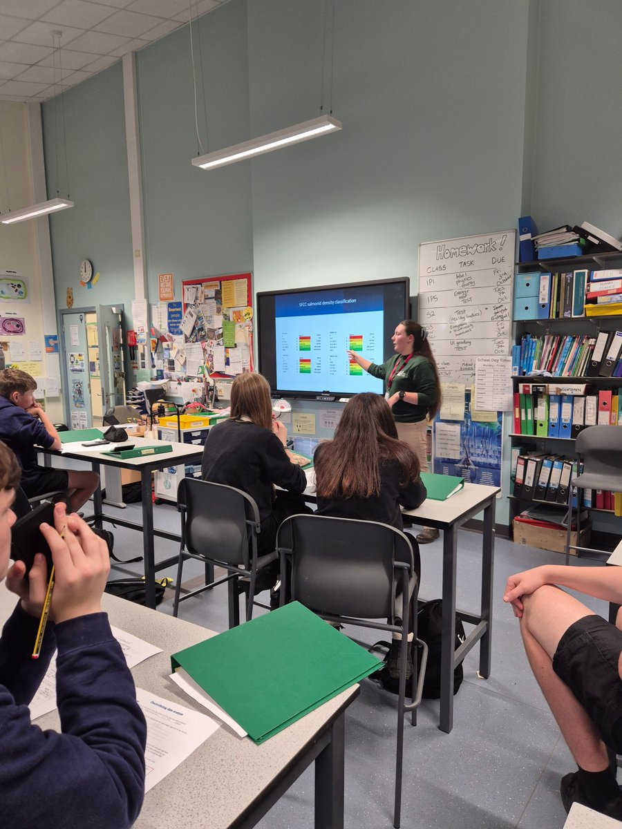 WallaceHallSch's tweet image. 🧬🐟The S3 Environmental Science class were excited to get the results from the eDNA (environmental DNA) samples we collected before the summer break.