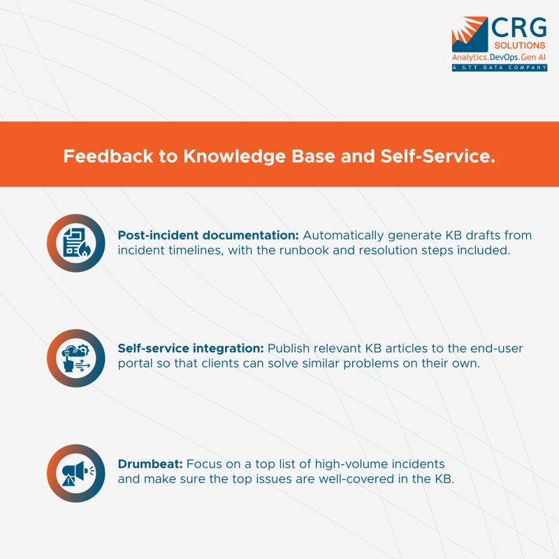 CRGSolutionsIND's tweet image. Properly managing alerts and incidents is a true case of an interconnected workflow stretching from observability, incident, change, and knowledge management. Noise reduction ensures that responders only act on matters worth acting upon.