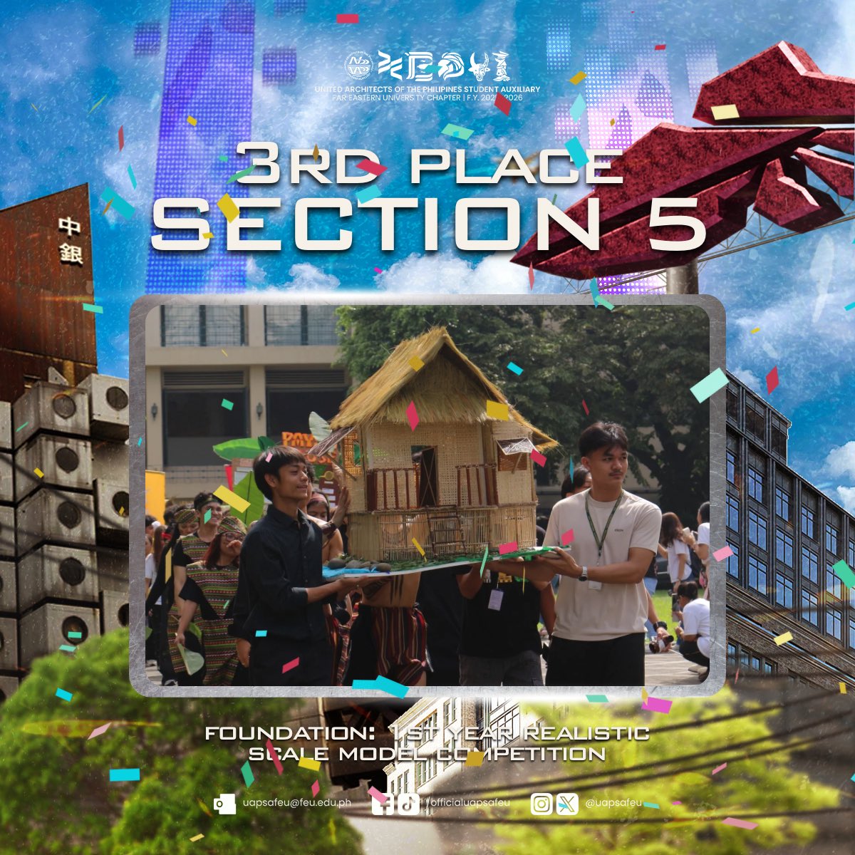 uapsafeu's tweet image. Each design reflected the spirit of #DesignForStrength and #𝐃𝐞𝐬𝐢𝐠𝐧𝐢𝐧𝐠𝐂𝐨𝐧𝐭𝐢𝐧𝐮𝐢𝐭𝐲: 𝐓𝐫𝐚𝐧𝐬𝐟𝐨𝐫𝐦𝐢𝐧𝐠 𝐌𝐨𝐯𝐞𝐦𝐞𝐧𝐭 𝐢𝐧𝐭𝐨 𝐌𝐨𝐧𝐮𝐦𝐞𝐧𝐭 — turning vision into form, and motion into masterpieces. 🏗️✨

(2/6)