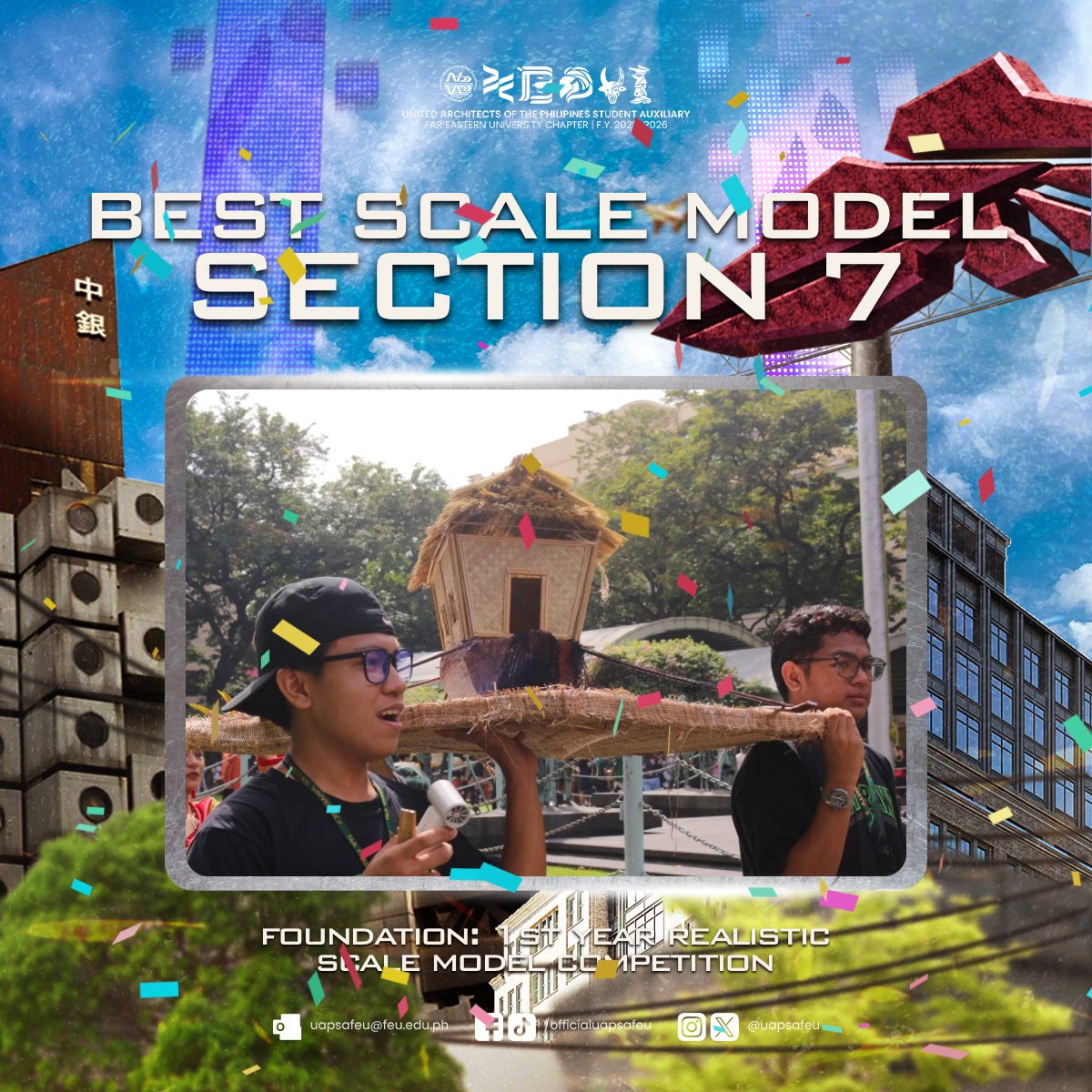 uapsafeu's tweet image. Each design reflected the spirit of #DesignForStrength and #𝐃𝐞𝐬𝐢𝐠𝐧𝐢𝐧𝐠𝐂𝐨𝐧𝐭𝐢𝐧𝐮𝐢𝐭𝐲: 𝐓𝐫𝐚𝐧𝐬𝐟𝐨𝐫𝐦𝐢𝐧𝐠 𝐌𝐨𝐯𝐞𝐦𝐞𝐧𝐭 𝐢𝐧𝐭𝐨 𝐌𝐨𝐧𝐮𝐦𝐞𝐧𝐭 — turning vision into form, and motion into masterpieces. 🏗️✨

(2/6)