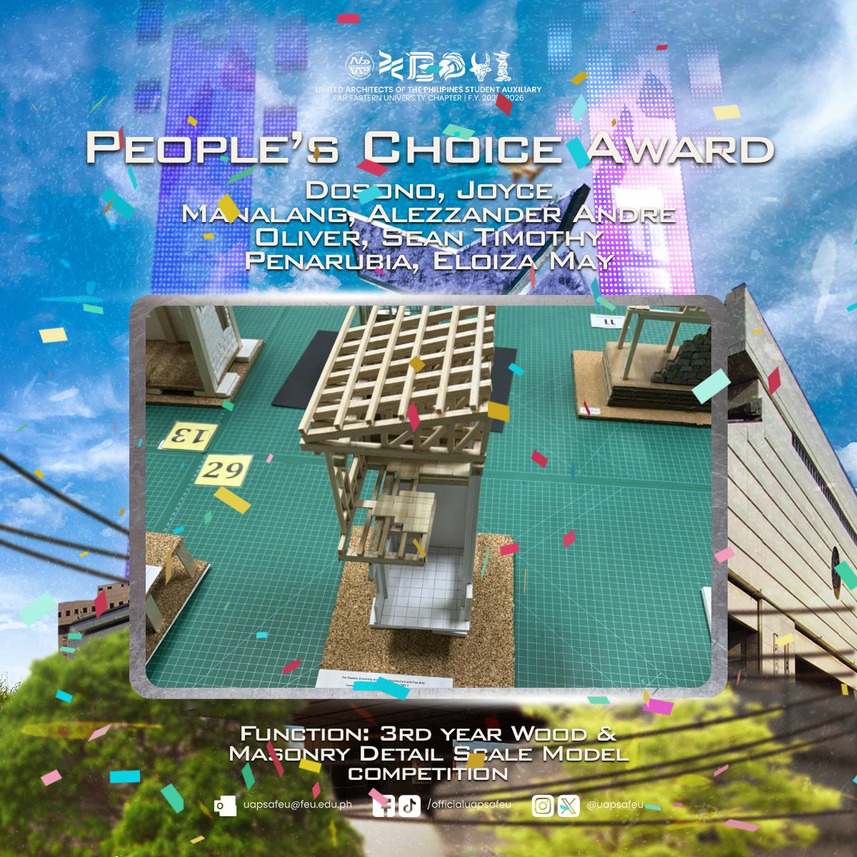 uapsafeu's tweet image. #MonumentsInMotion 
#RootedInVision 
#UAPSAFEU 

Pubmat by: Marie Valdez and Nina Dalacat
Caption by: Daniel Uy

(5/6)