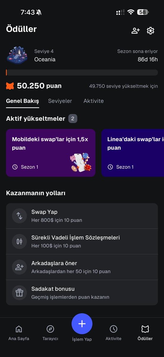 coinmuhendisi's tweet photo. 🦊METAMASK Airdrop’u yakında geliyor. 

Herkesin kripto macerasında ilk kullandığı cüzdanlardan #Metamask’ın tokenı geliyor. Geçmişte iyi hacim kasanlar mutlaka bu işlemleri yapsın ki 3-5 de olsa $MASK token kazanalım.

✅ https://t.co/HD8cqKUIiB

Bağlantıya gittikten sonra swap, vadeli işlem gibi basit görevleri yaparak puan kasın. Ayrıca yorumlara referansınızı bırakın, birbirimize destek olalım🫂