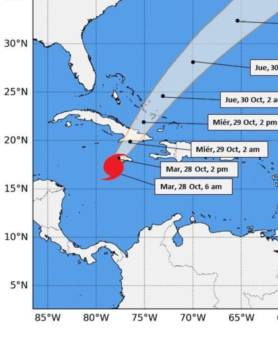 Inés María Chapman Waugh (@inesmchapman) on Twitter photo Actualización del #HuracánMelissa
Preparados y alertas
Cumplir disciplinadamente con las orientaciones de la <a href="/CubaCivil/">Defensa Civil Cuba</a>
#CubaPorLaVida Actualización del #HuracánMelissa
Preparados y alertas
Cumplir disciplinadamente con las orientaciones de la <a href="/CubaCivil/">Defensa Civil Cuba</a>
#CubaPorLaVida
